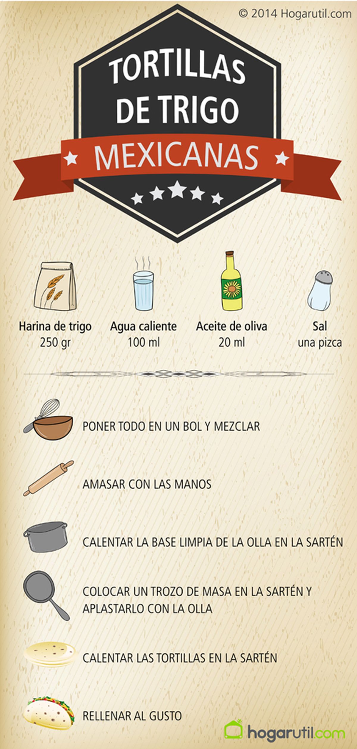 tortillas de trigo mexicanas xl