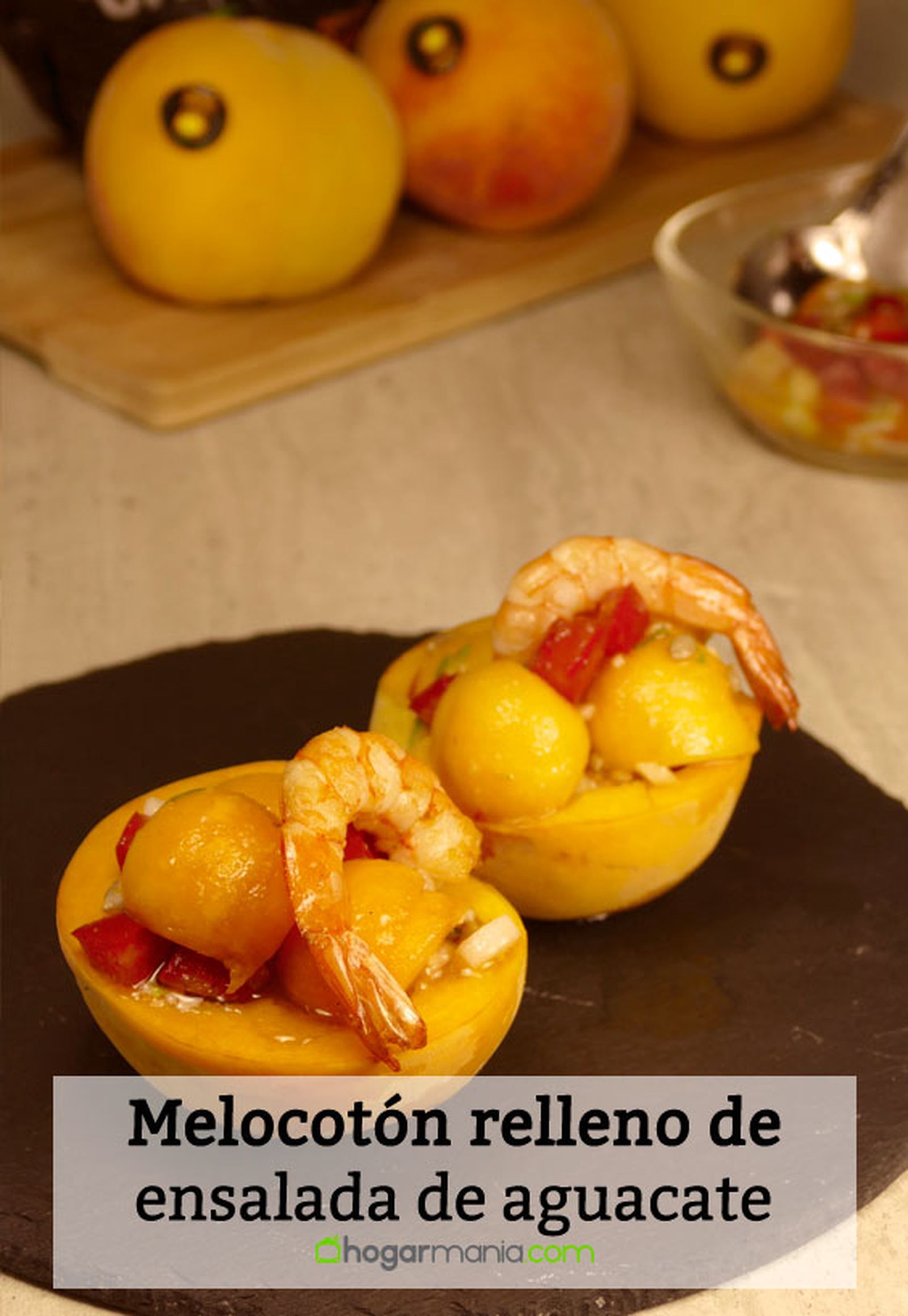 melocoton relleno ensalada aguacate detalle 2 melocoton relleno ensalada aguacate detalle 2