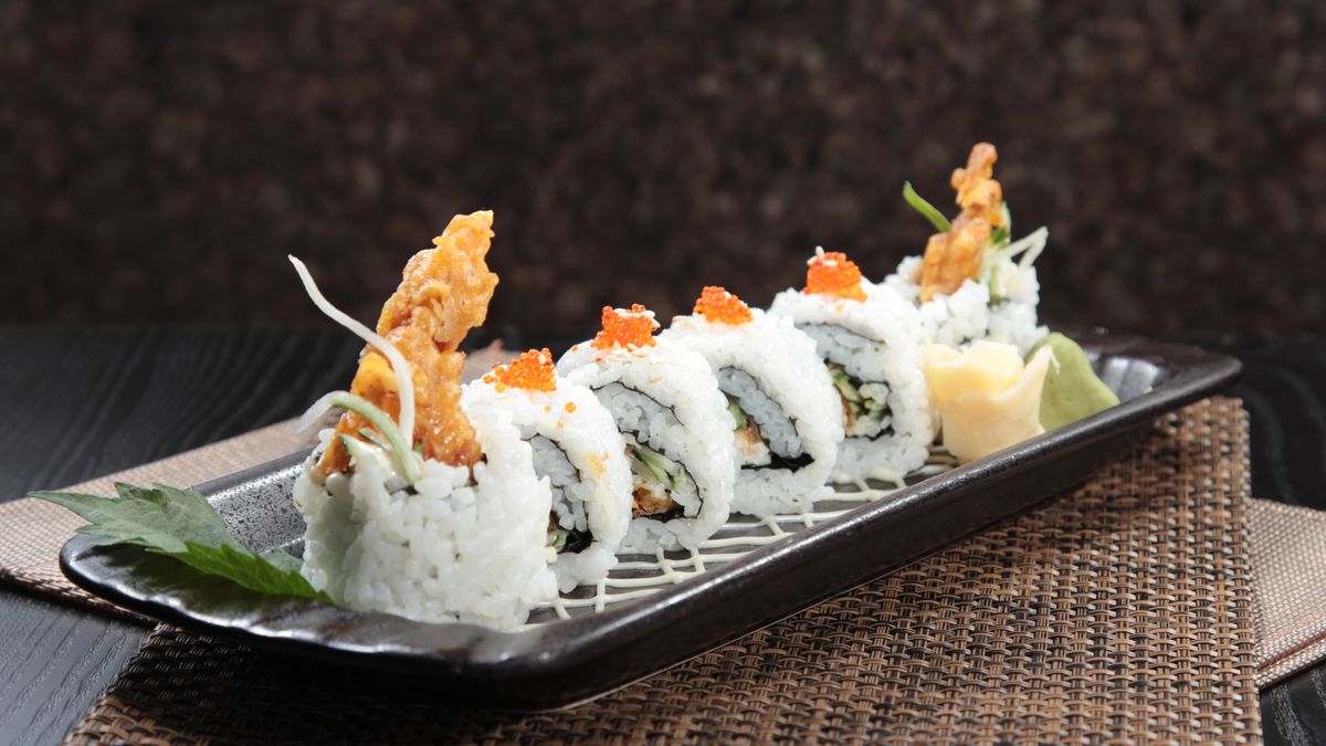 El spider roll es un tipo de sushi