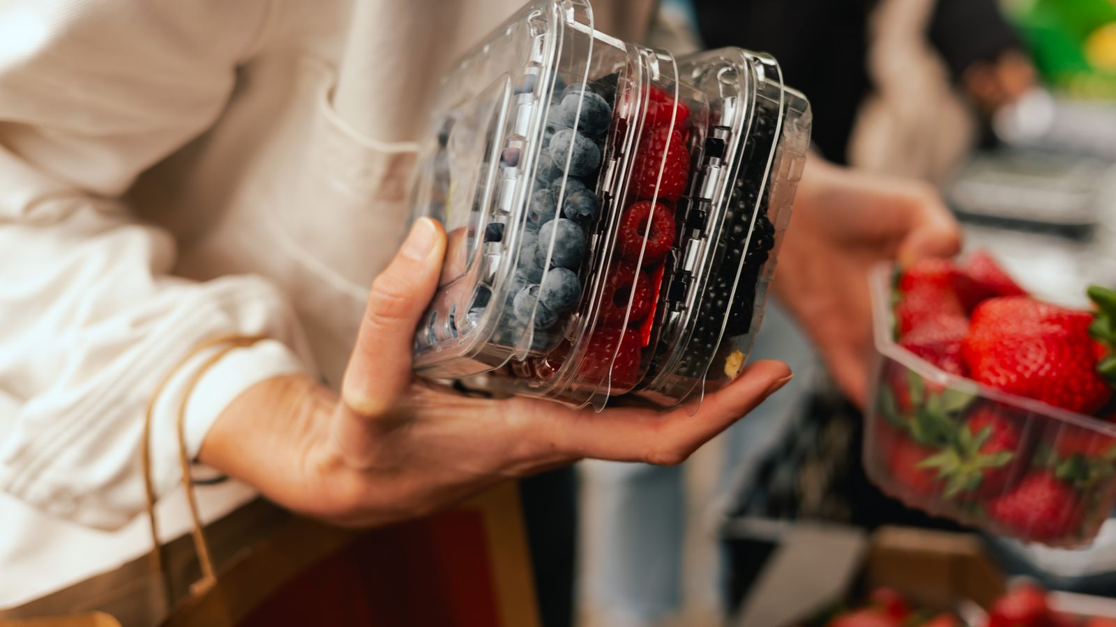 Los envases actúan como protectores de los alimentos