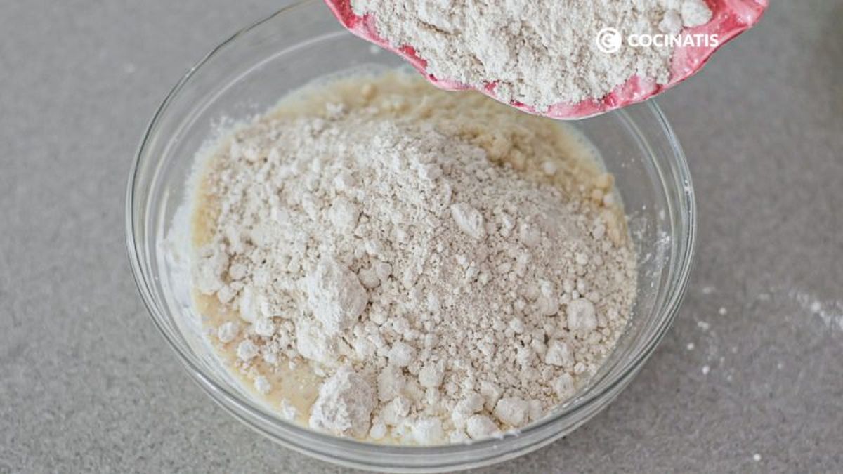 Harina de avena para bizcocho