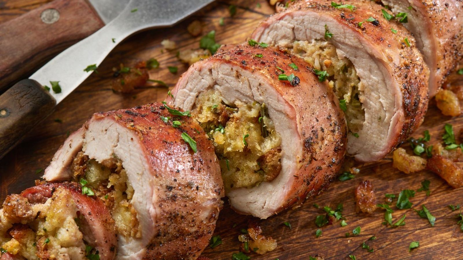 Lomo de cerdo relleno