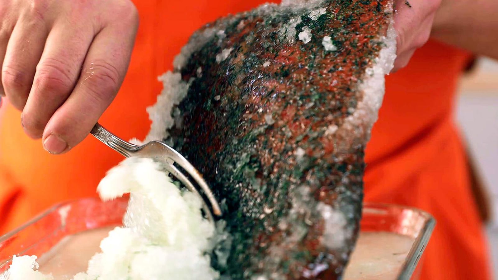 Salmón marinado  paso 5