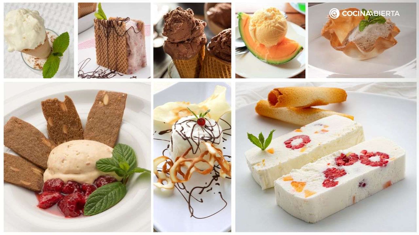 Recetas de helados caseros para endulzar el verano Recetas de helados caseros para endulzar el verano