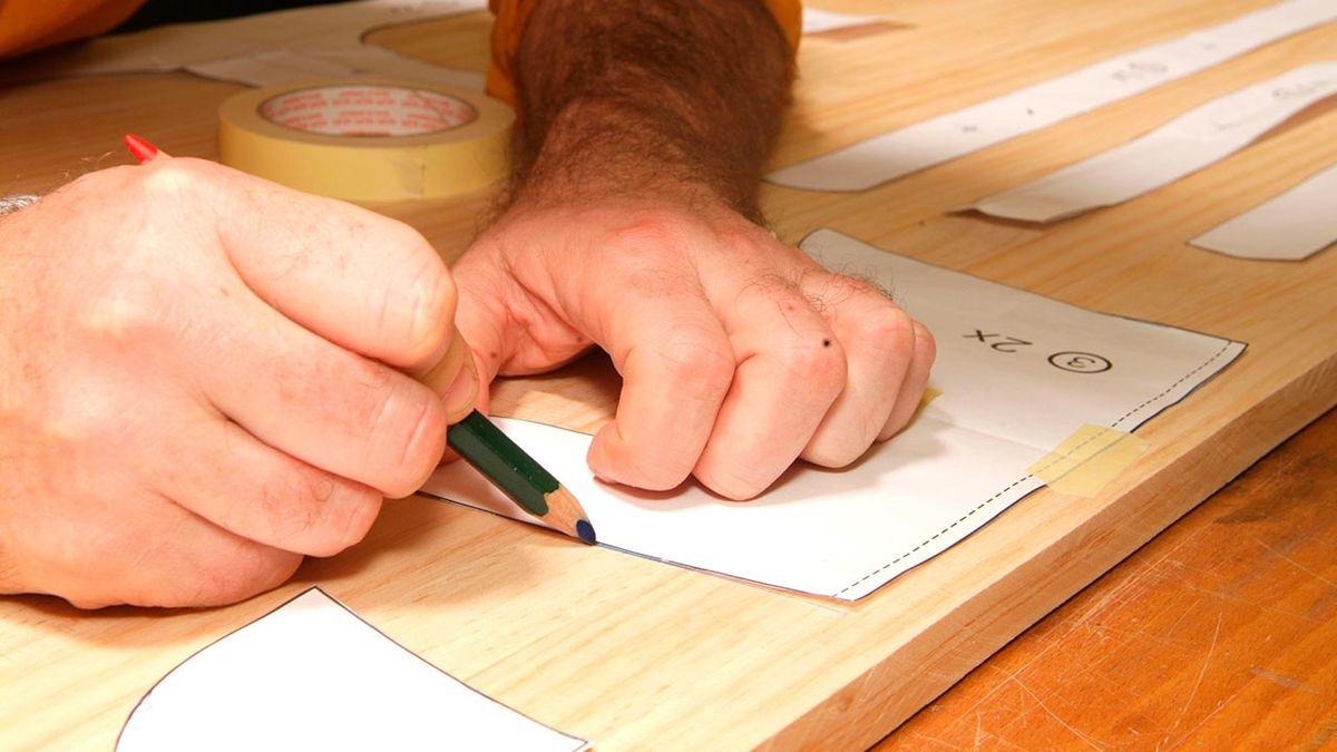 Trineo de madera paso 1