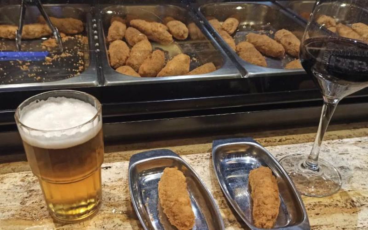 Las croquetas de El Rebote son las más famosas del Barrio Húmedo de León
