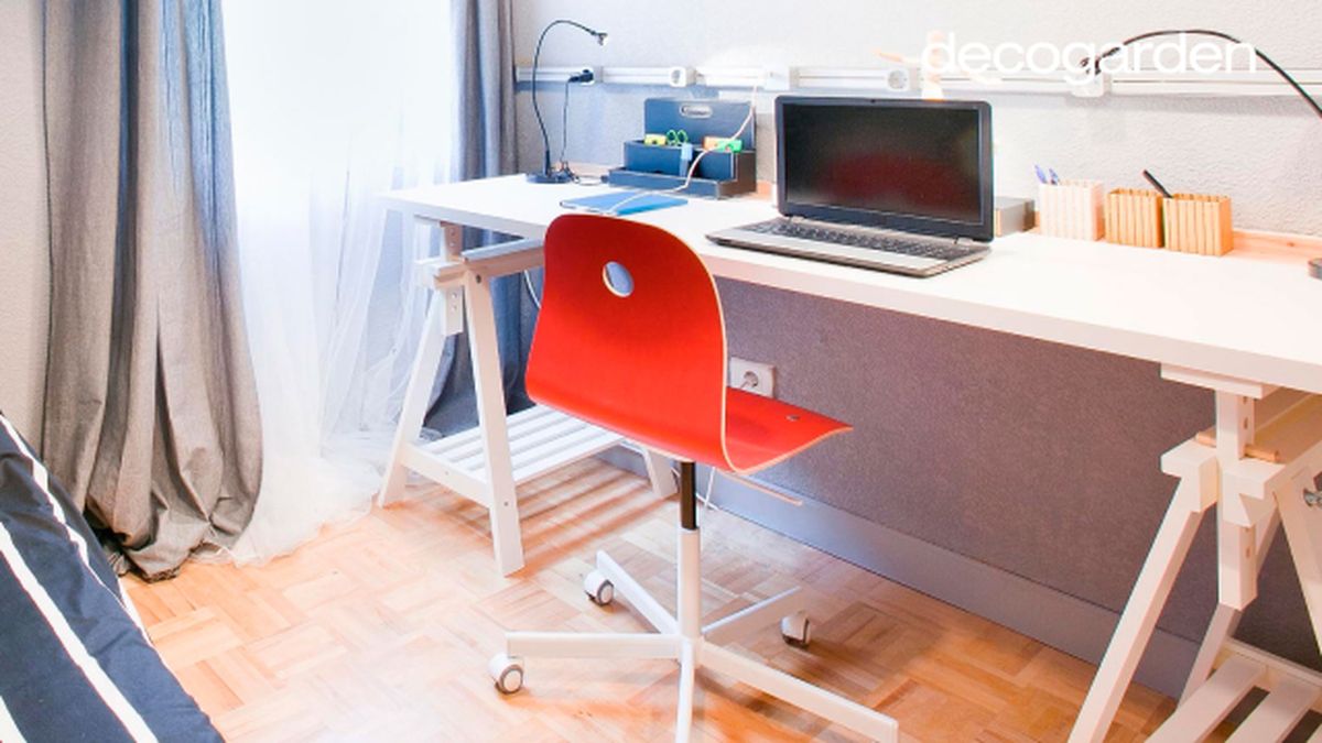 decogarden 623 decorar zona estudio en dormitorio