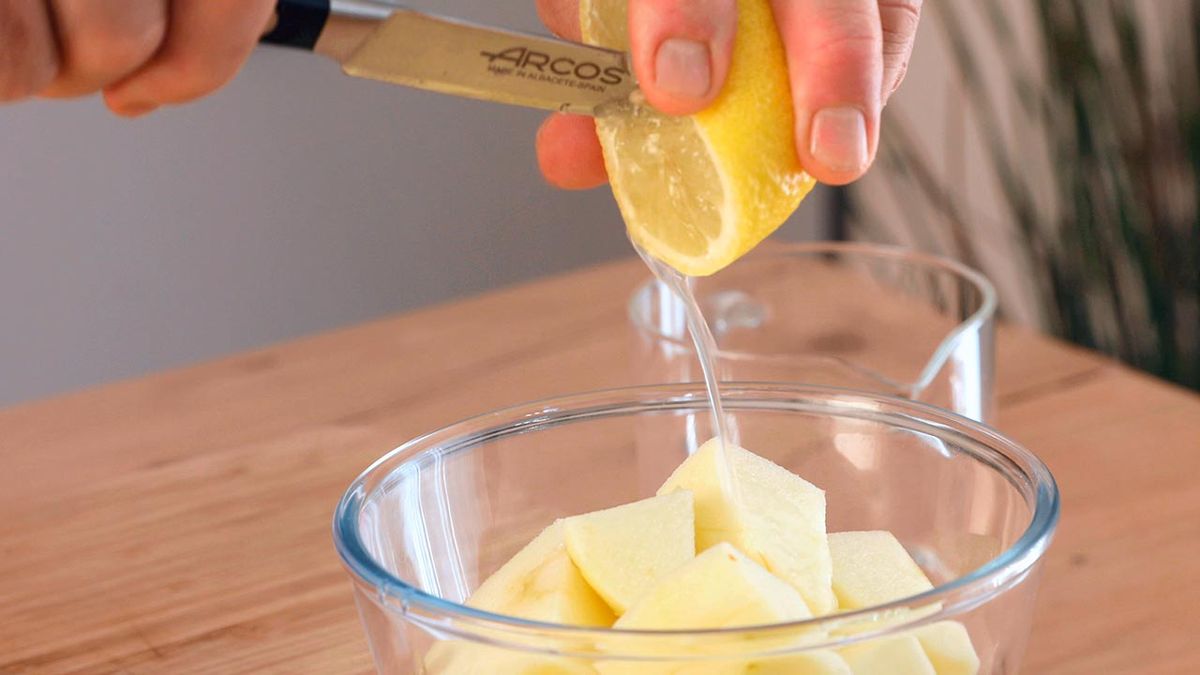 Receta de magret de pato con salsa de melocotón y manzana  paso 3