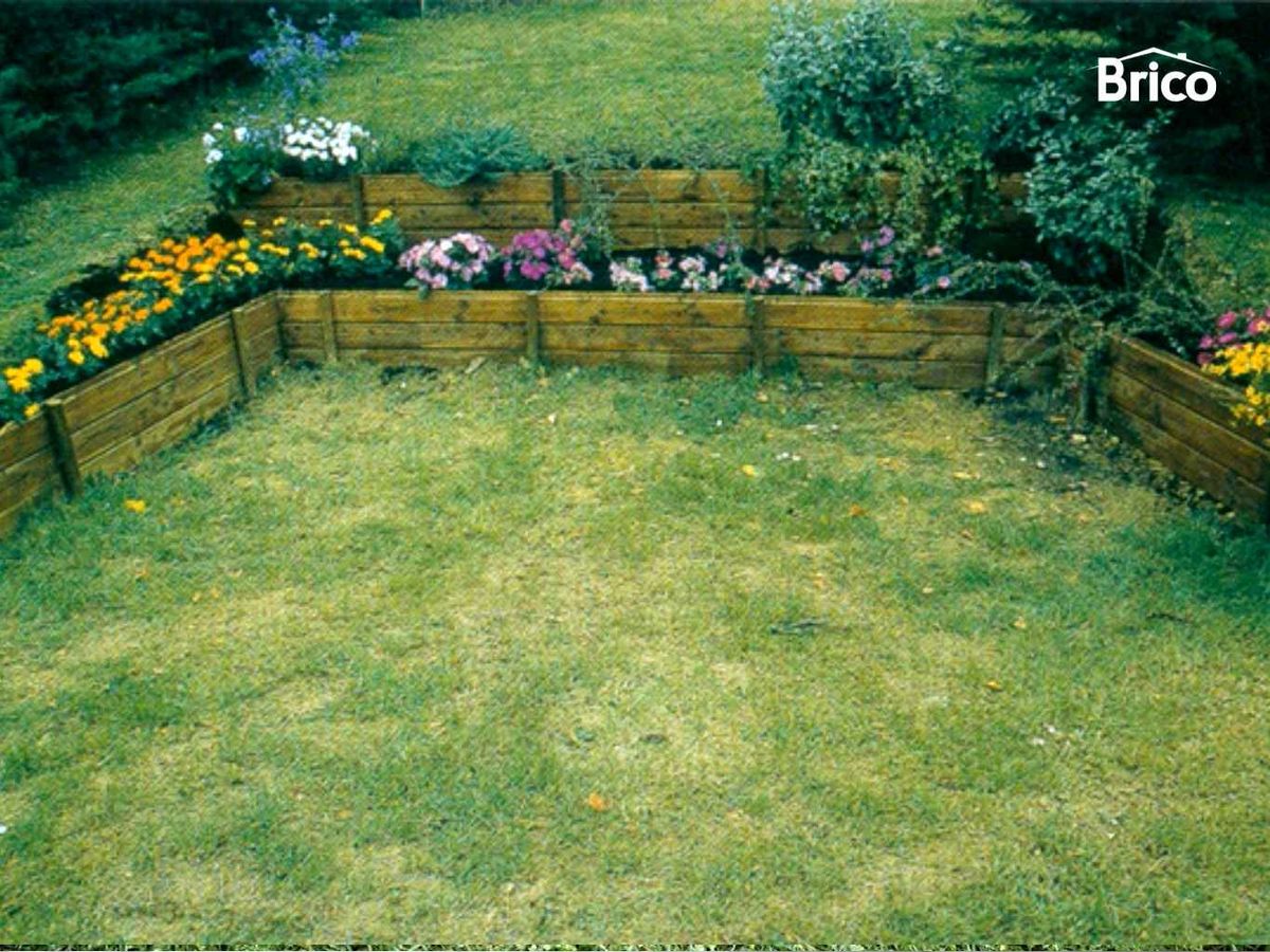 Jardineras en escalera