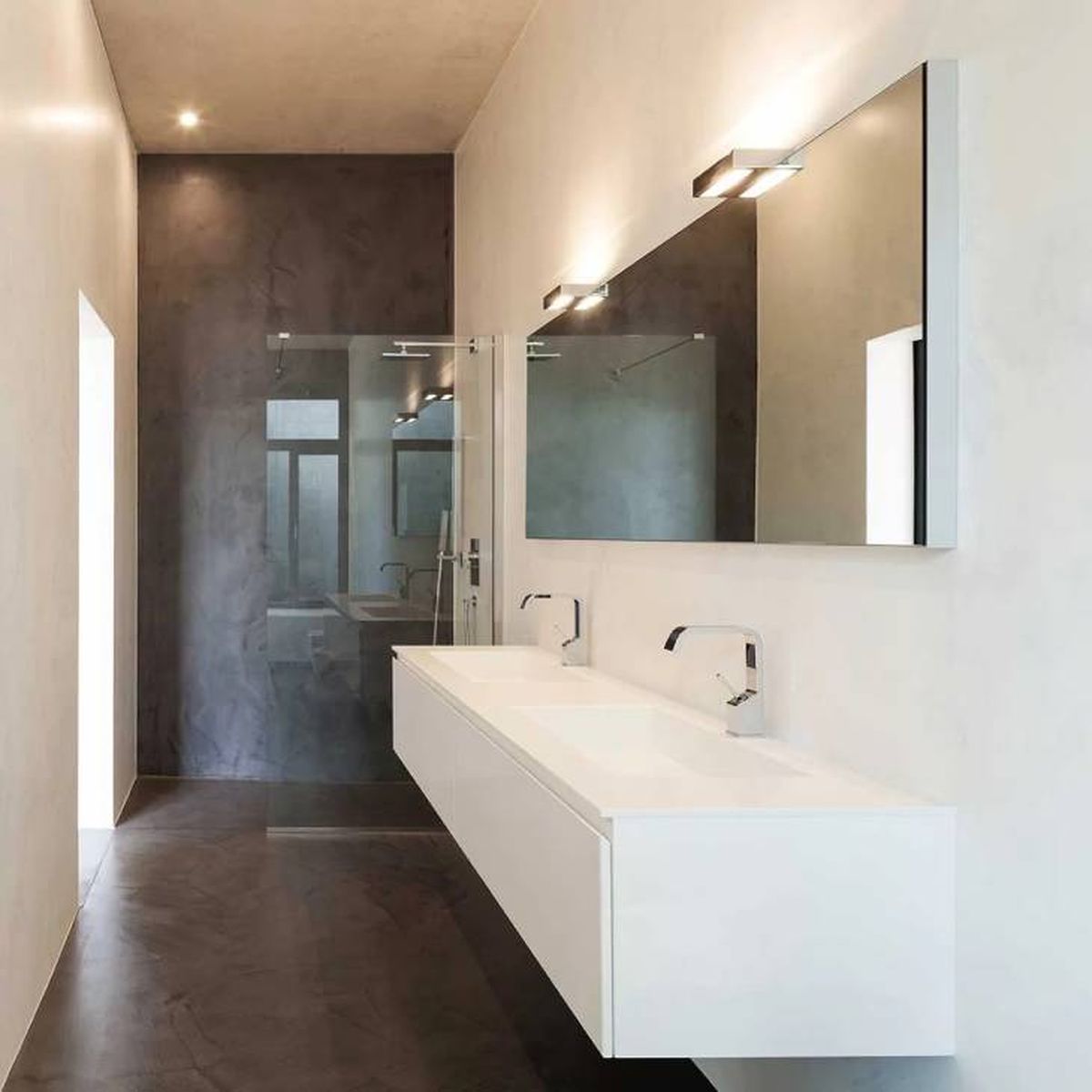 Microcemento en el baño 4