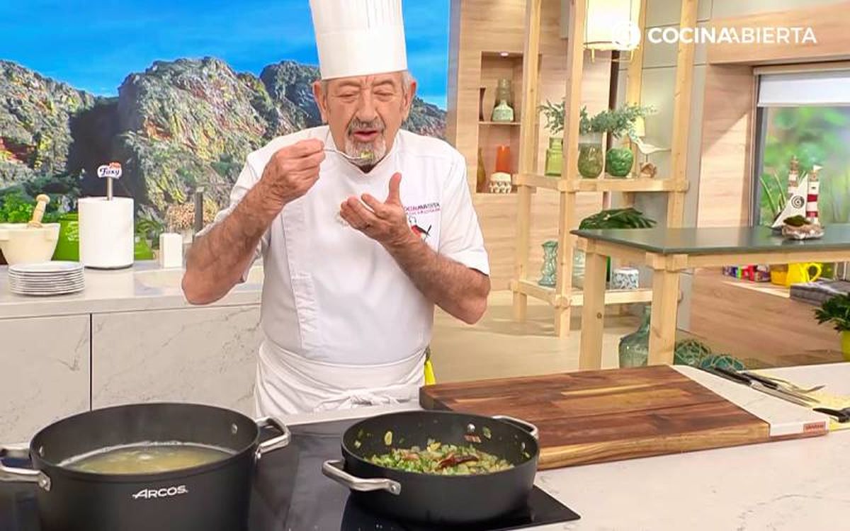 Así le gustan las acelgas a Karlos Arguiñano