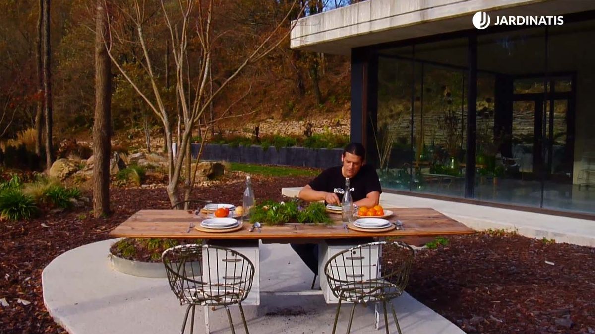 Plantaciones para mesa con jardineras