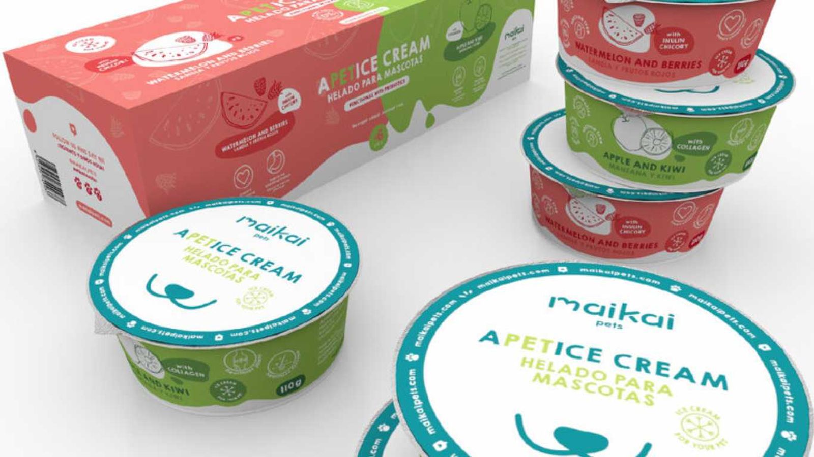 Helado de yogur Maikai Pets