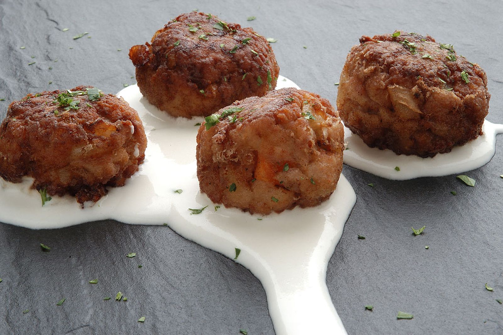 Albóndigas con salsa de queso Albóndigas con salsa de queso