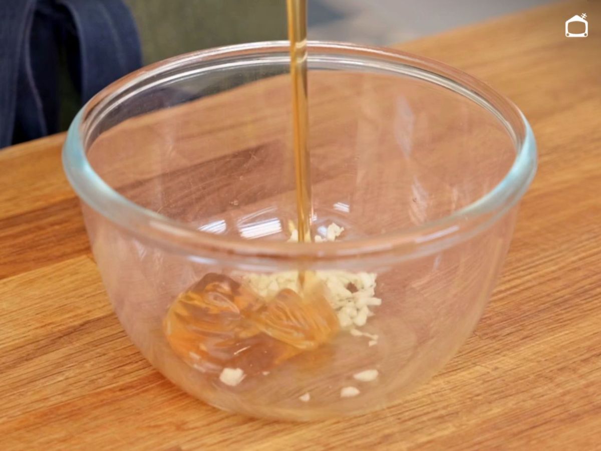 Salsa de mostaza y miel para el pollo al horno