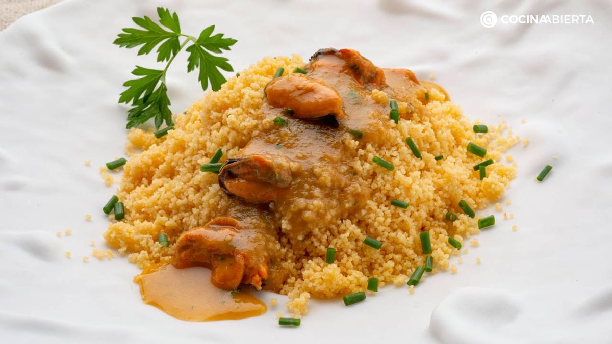 Cuscús con mejillones