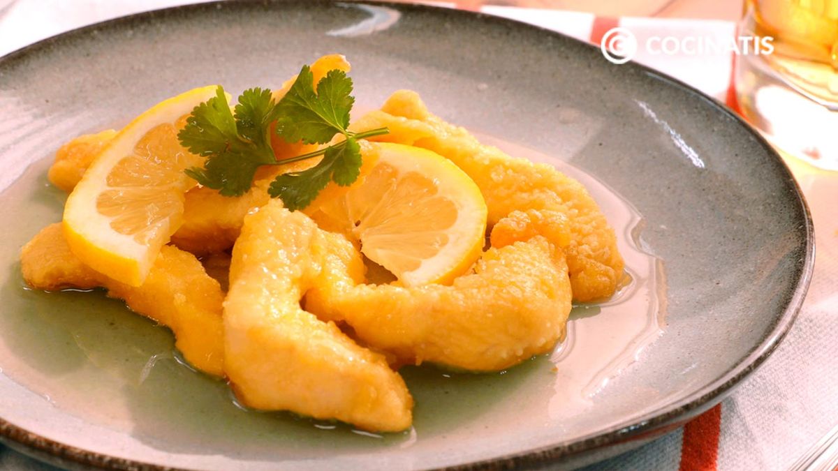 Receta de pollo al limón estilo chino