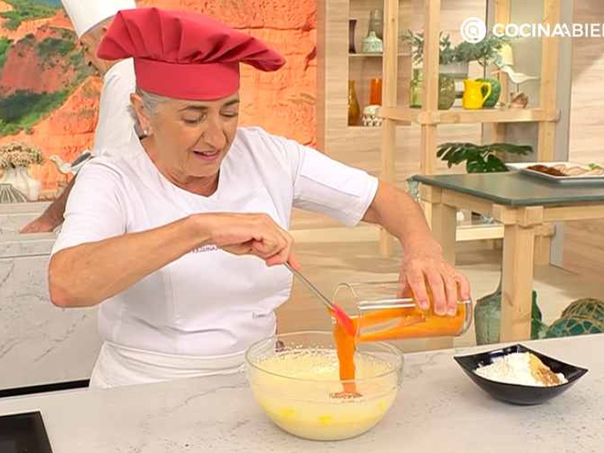 Añade el puré de calabaza