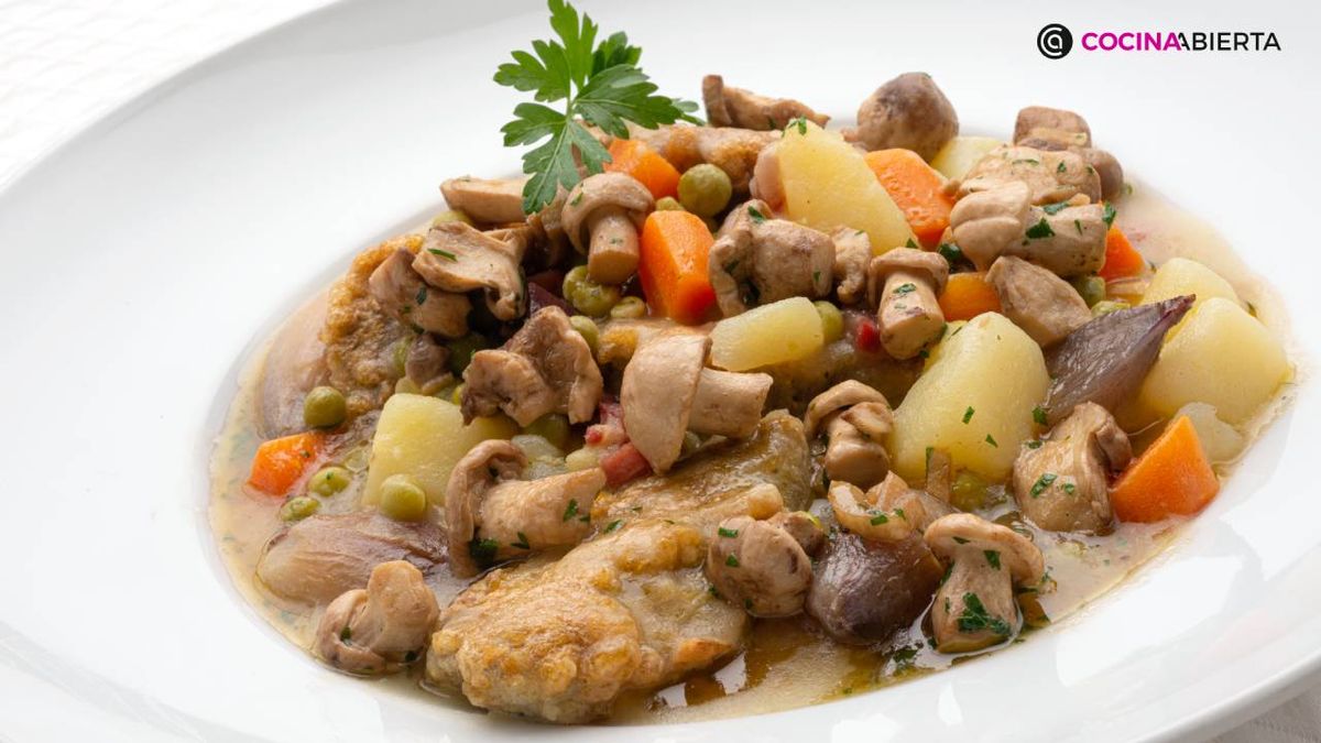 Receta de menestra de primavera con zizas