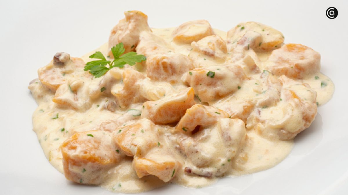 Ñoquis de calabaza con panceta, una receta apetitosa de Karlos Arguiñano