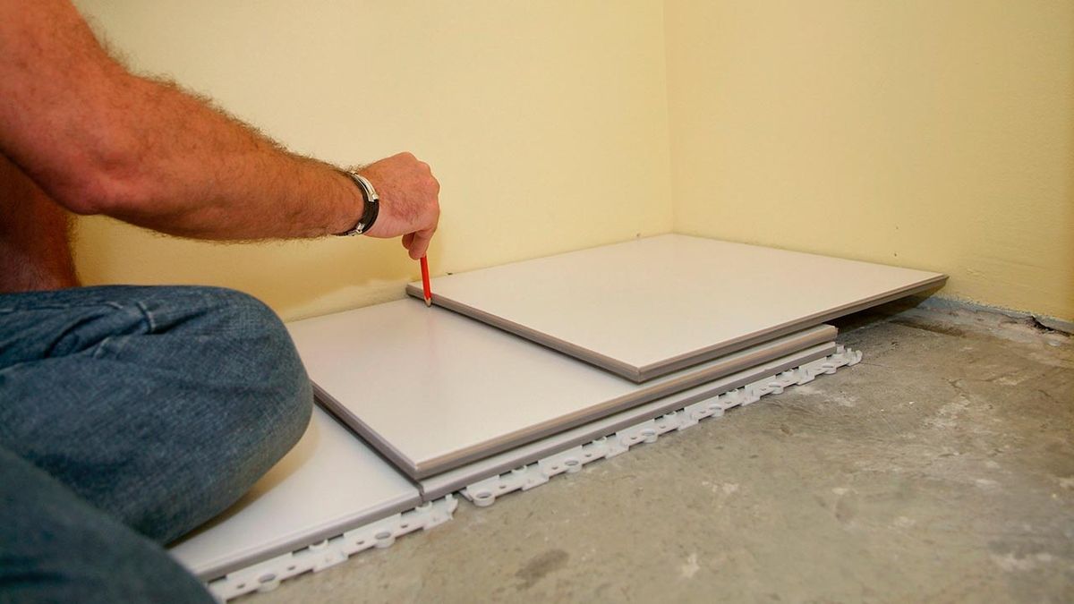 Suelo porcelánico sin obra paso 6