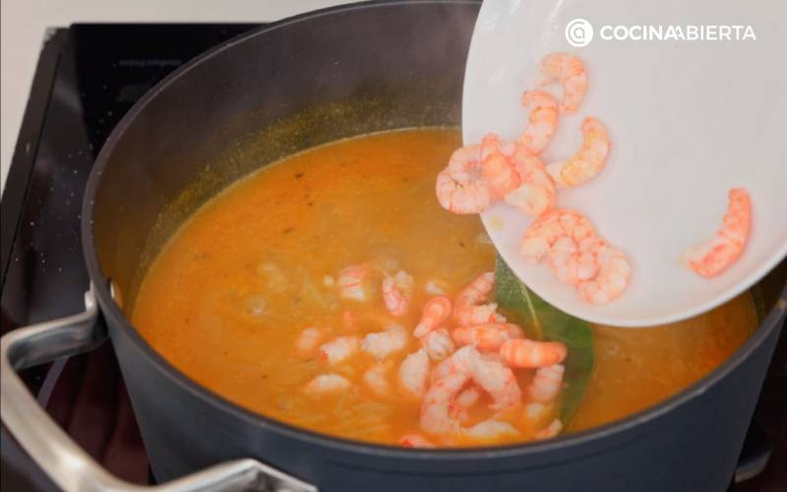 sopa de camaron receta paso3 sopa de camaron receta paso3