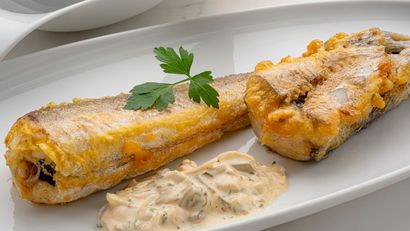 Carioca rebozada con salsa tártara de soja, receta de Karlos Arguiñano