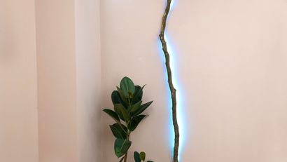 Lámpara rama decorativa