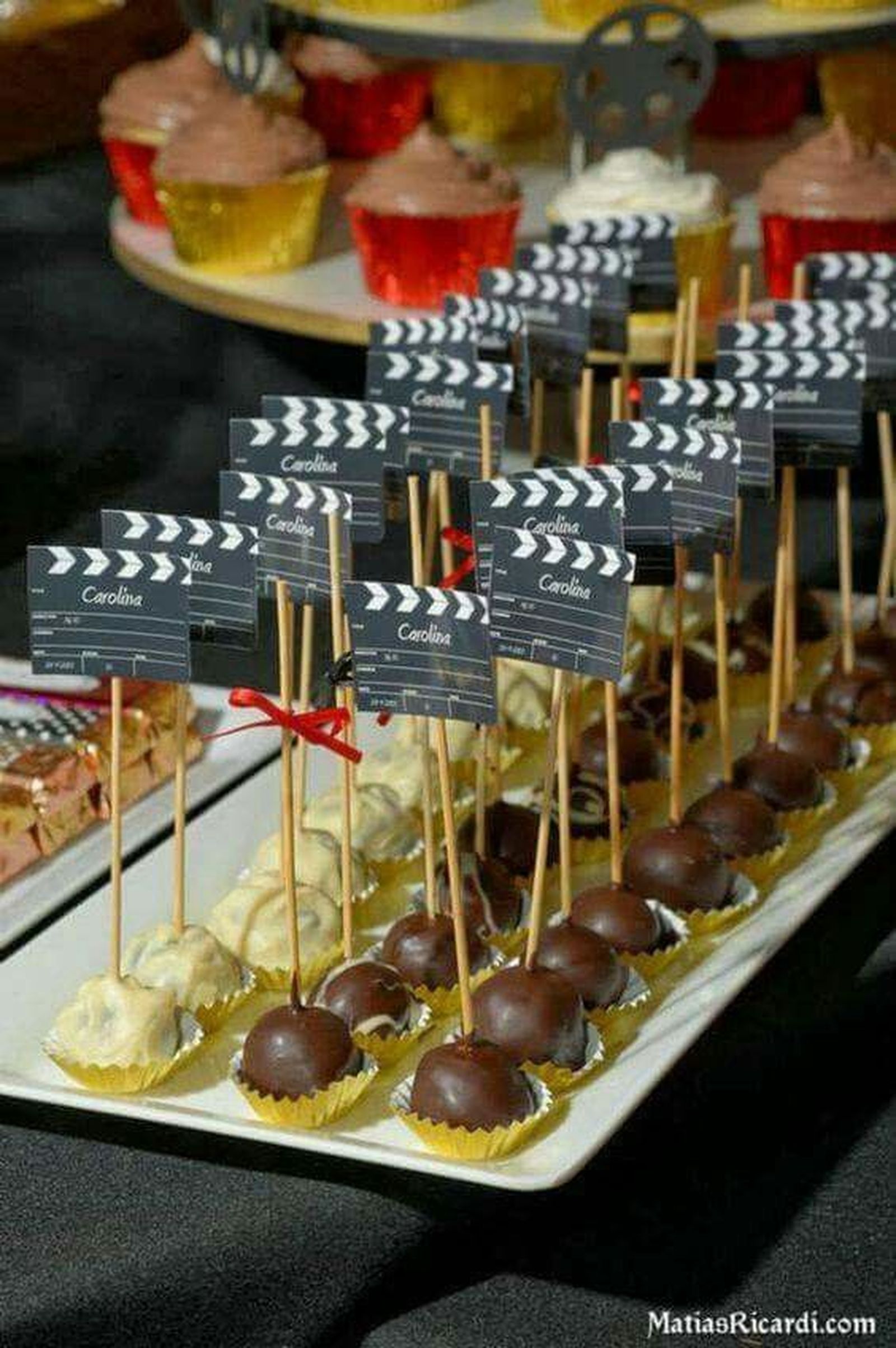 cupcakes cumpleanos tematica cine cupcakes cumpleanos tematica cine