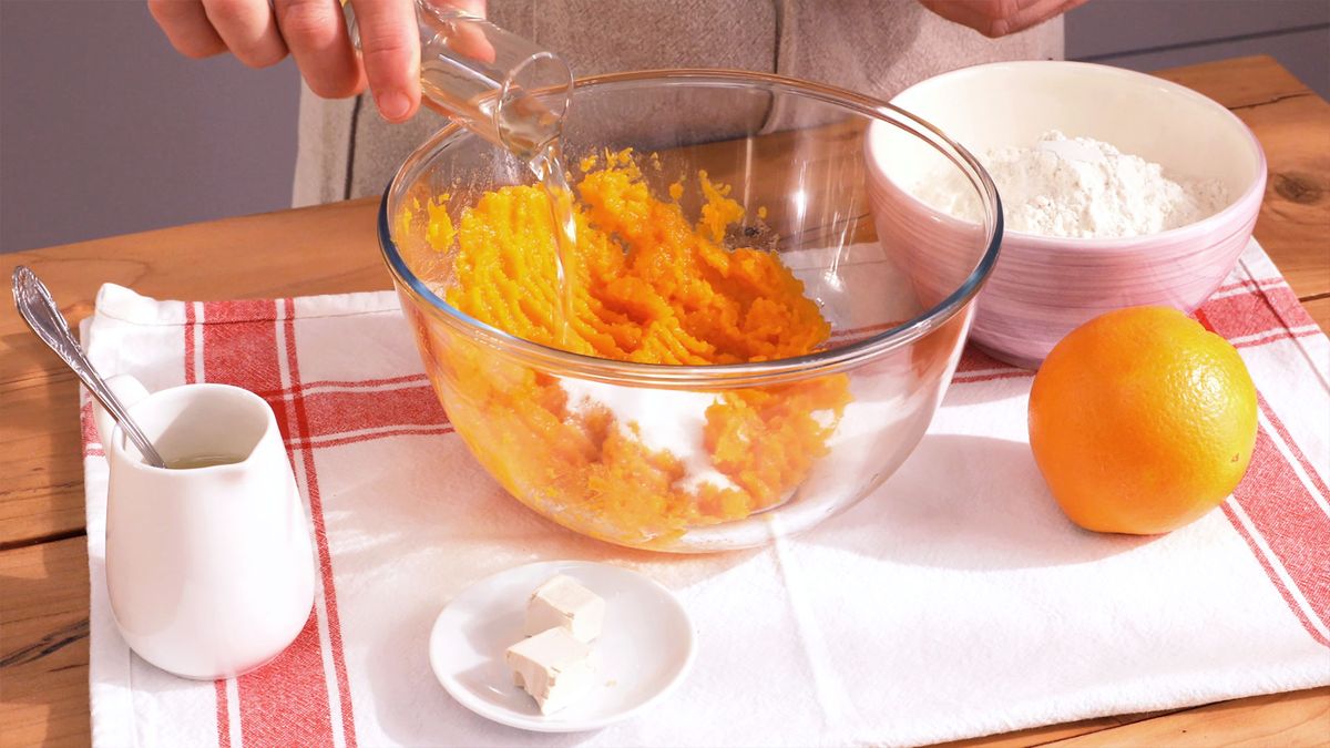 buñuelos de calabaza  paso 2