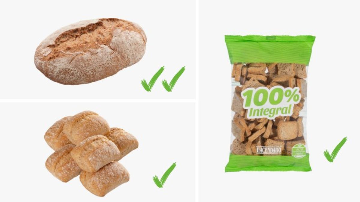 Los panes más saludables del Mercadona