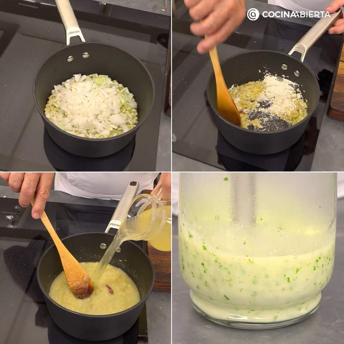 Pasos para hacer salsa verde