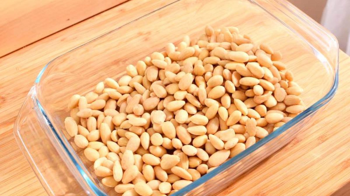 Crema de almendras   Paso 2