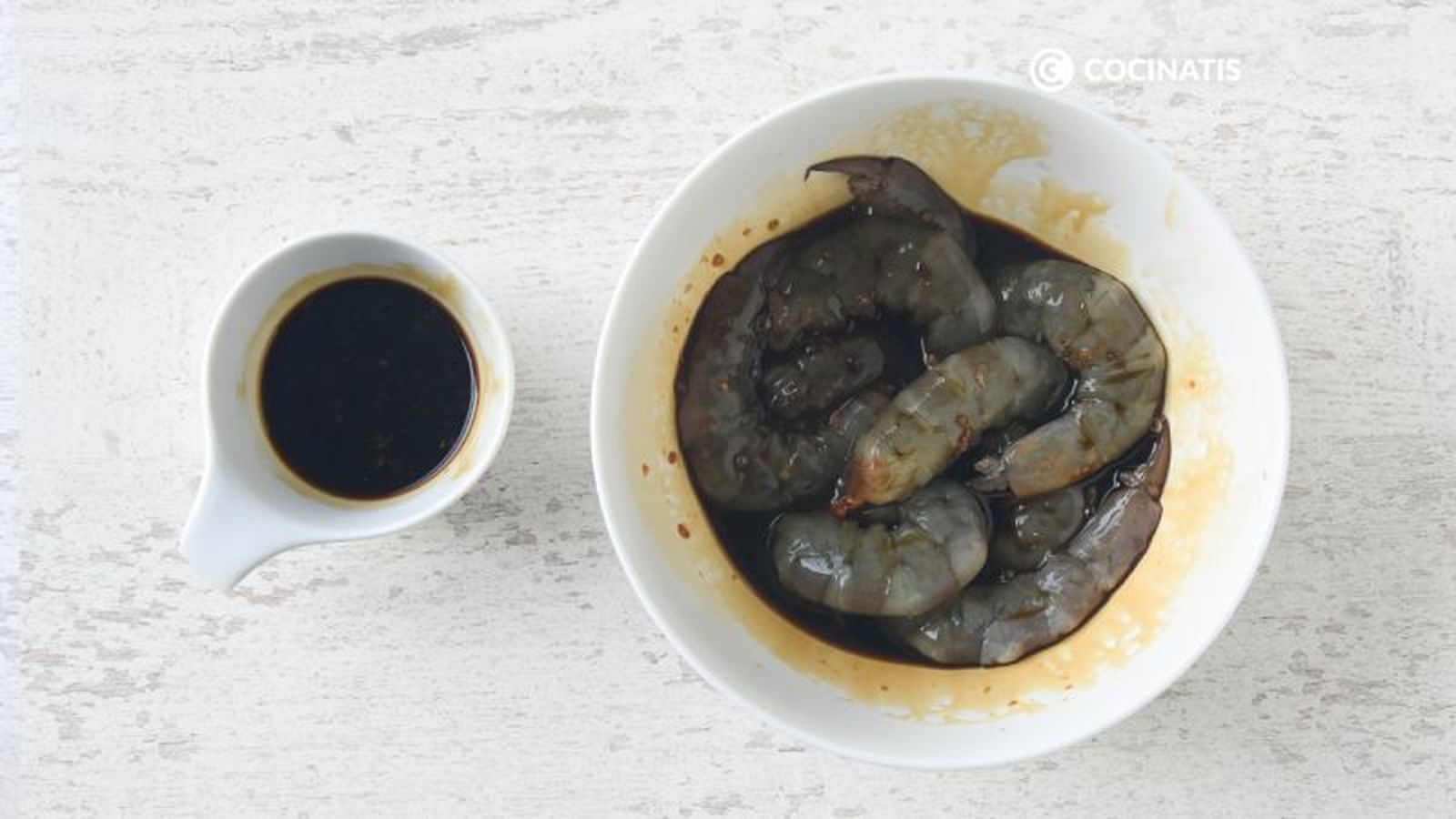 Gambas marinadas