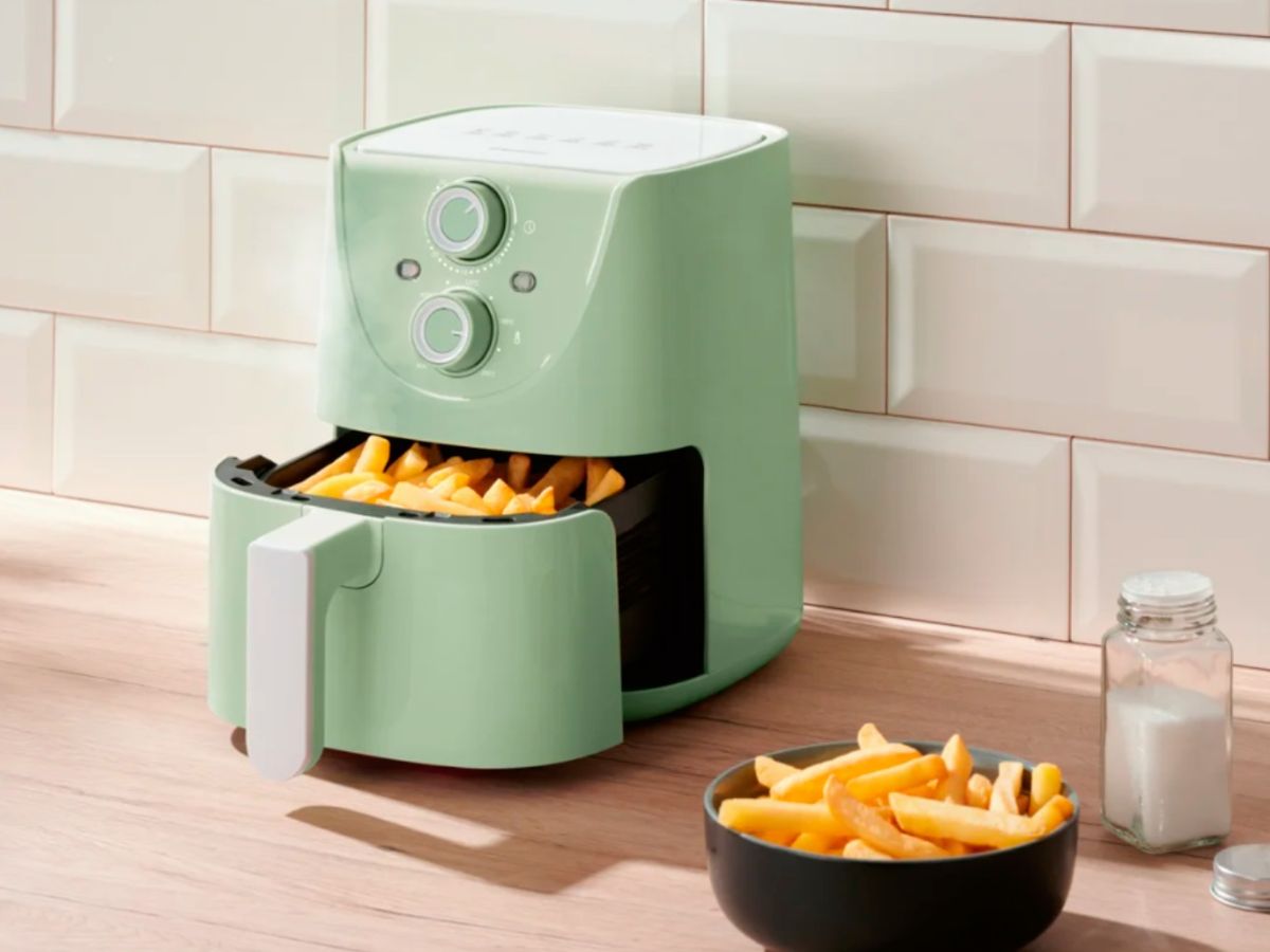 Freidora de aire Silvercrest de Lidl con capacidad de 2 litros
