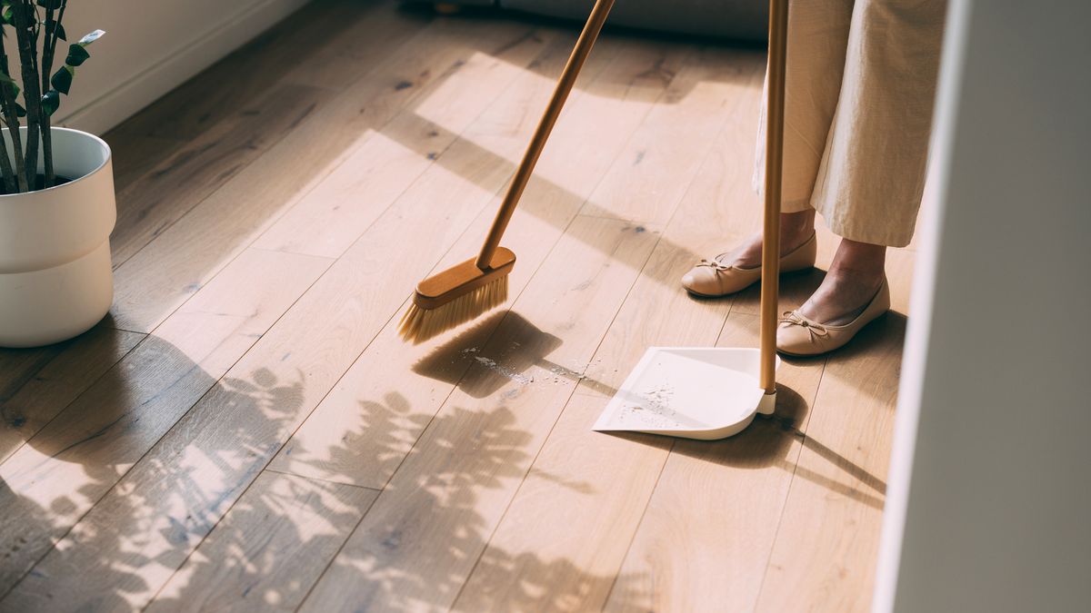 Retira primero los restos de polvo y migas