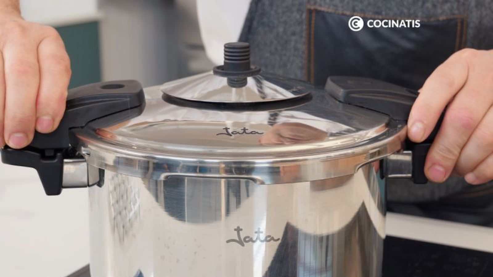 Olla a presión de Jata lista para cocinar Olla a presión de Jata lista para cocinar
