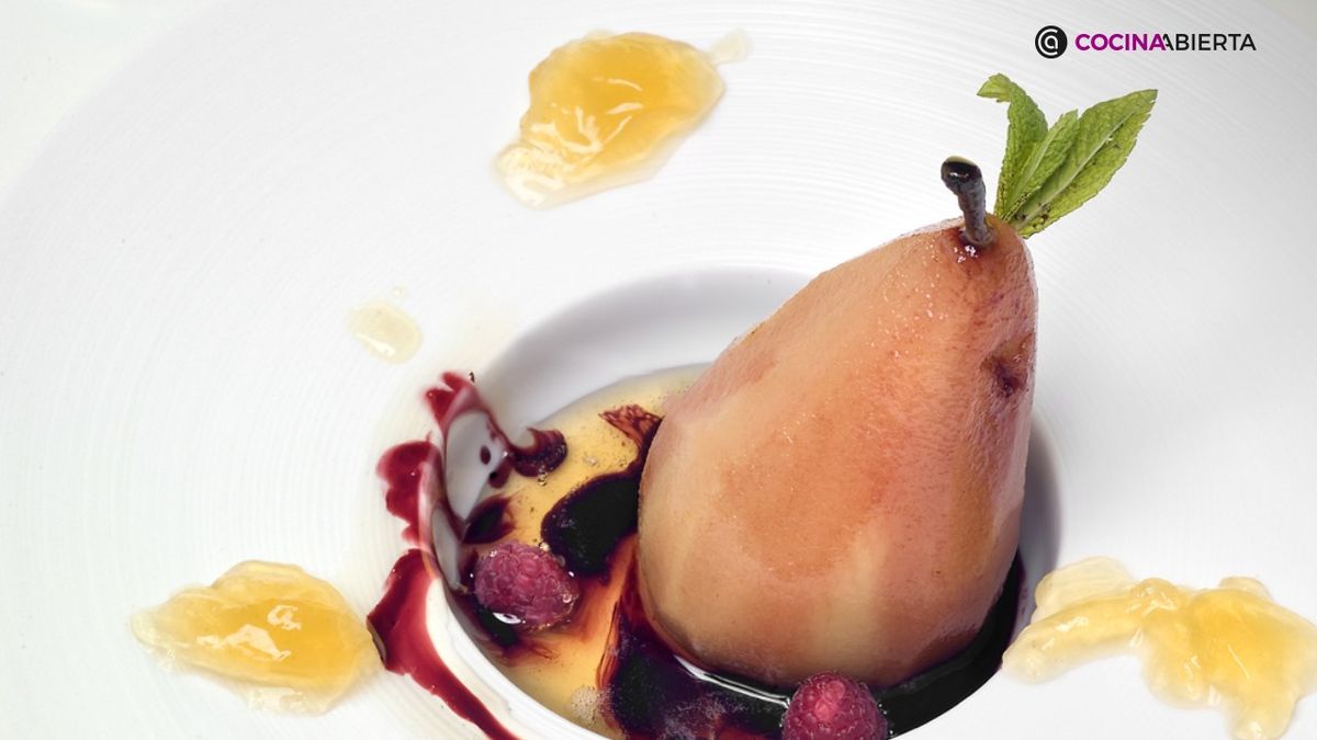 Las peras al vino son una receta clásica que no pasa de moda