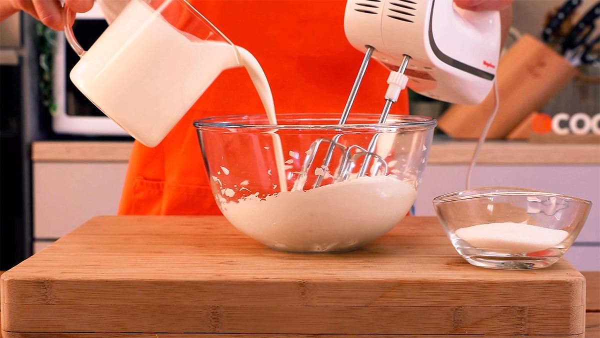 Receta de tarta fría de piña (sin horno)   paso 2