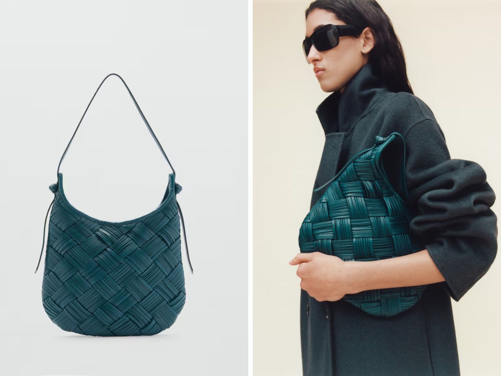 Bolso trenzado de Mango Bolso trenzado de Mango