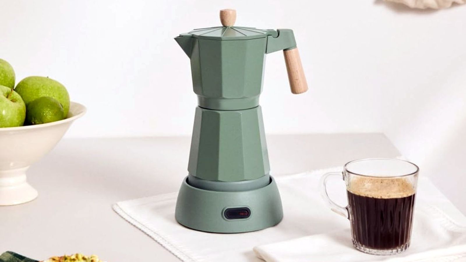 Cafetera italiana eléctrica