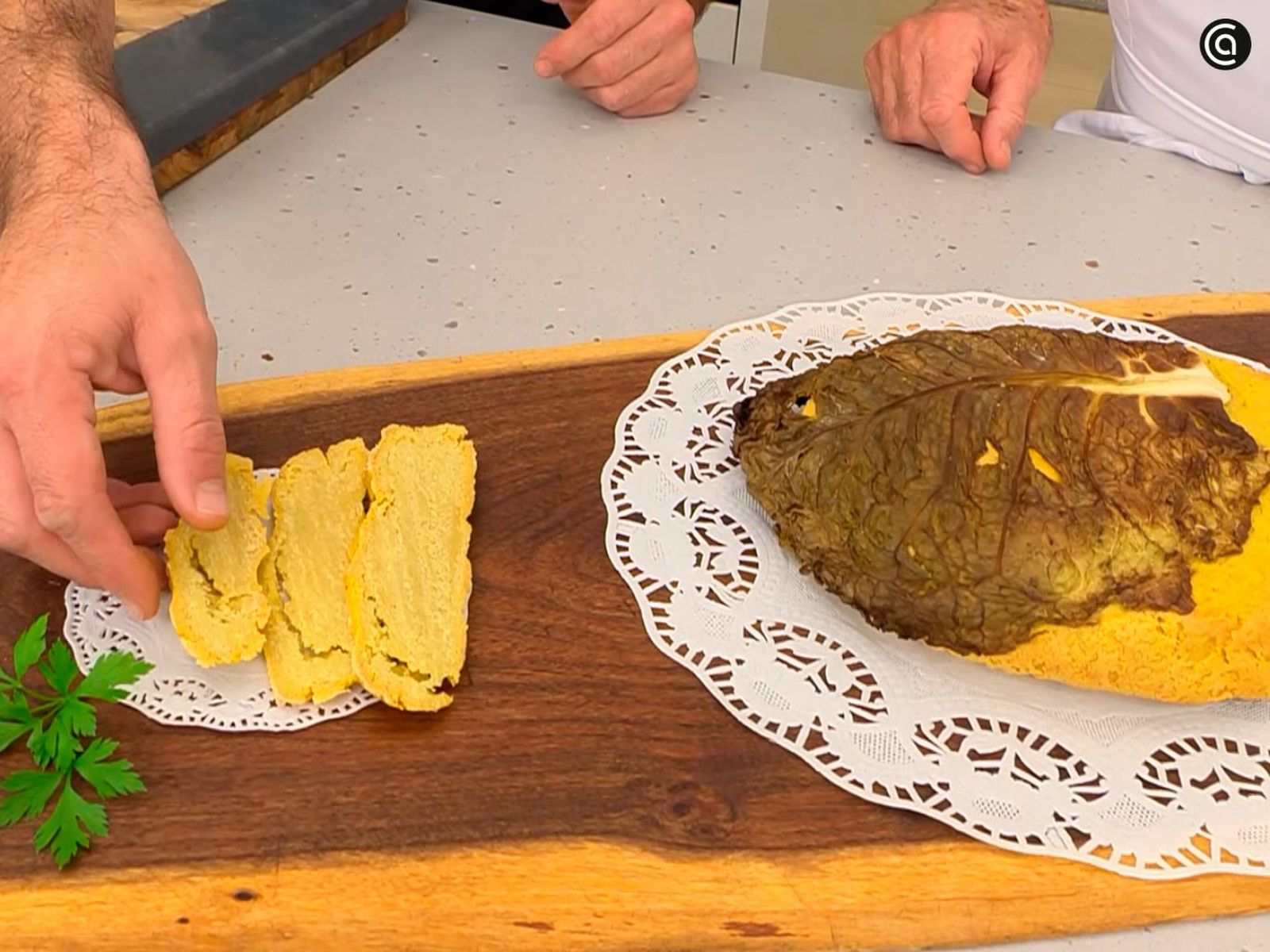 Espera a que se enfríe antes de servir