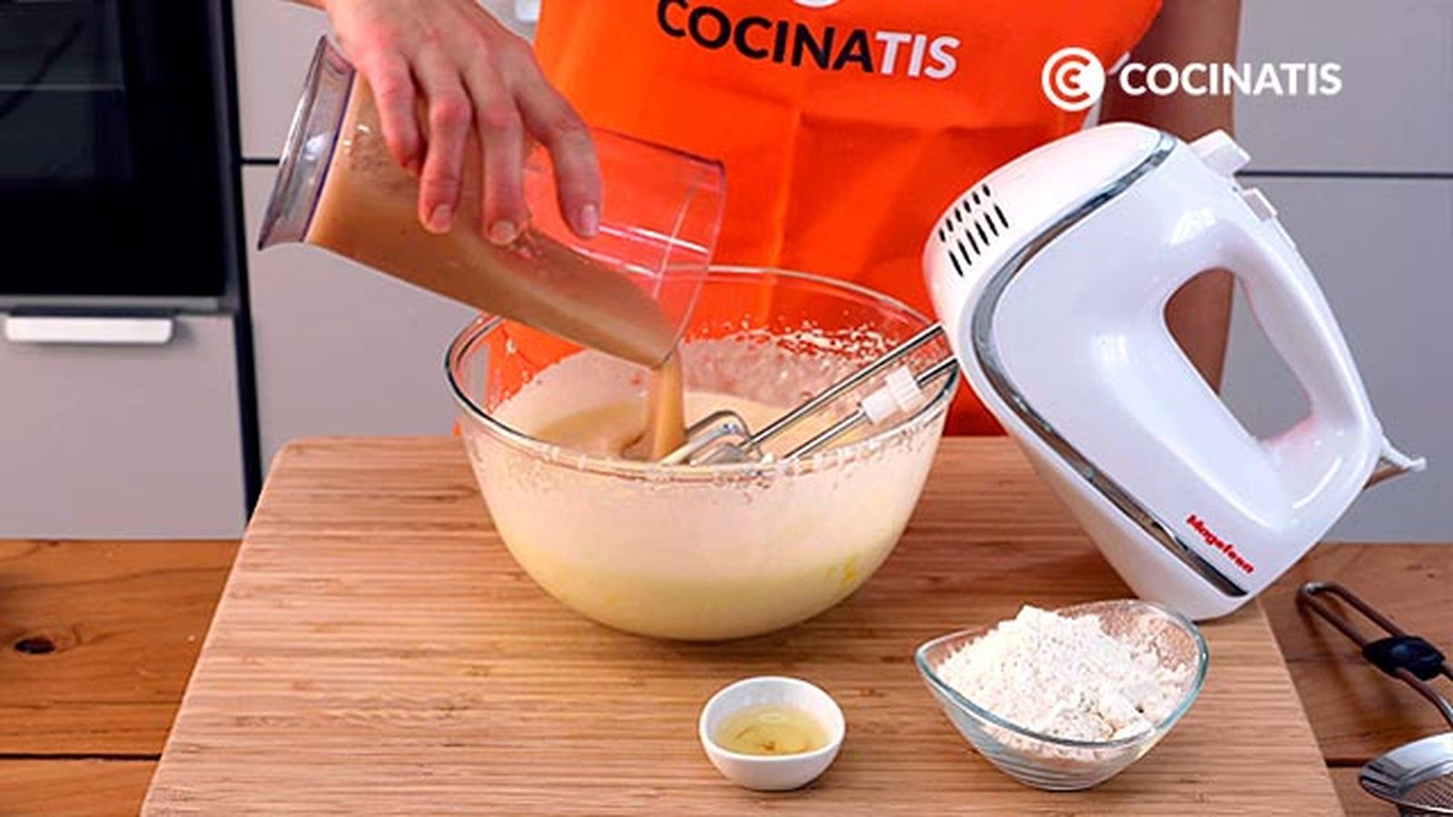 Receta de quesada de paraguayos  paso 3