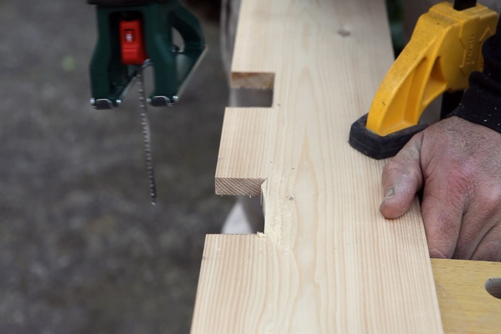 Cómo hacer cajeados en madera paso 6 Cómo hacer cajeados en madera paso 6