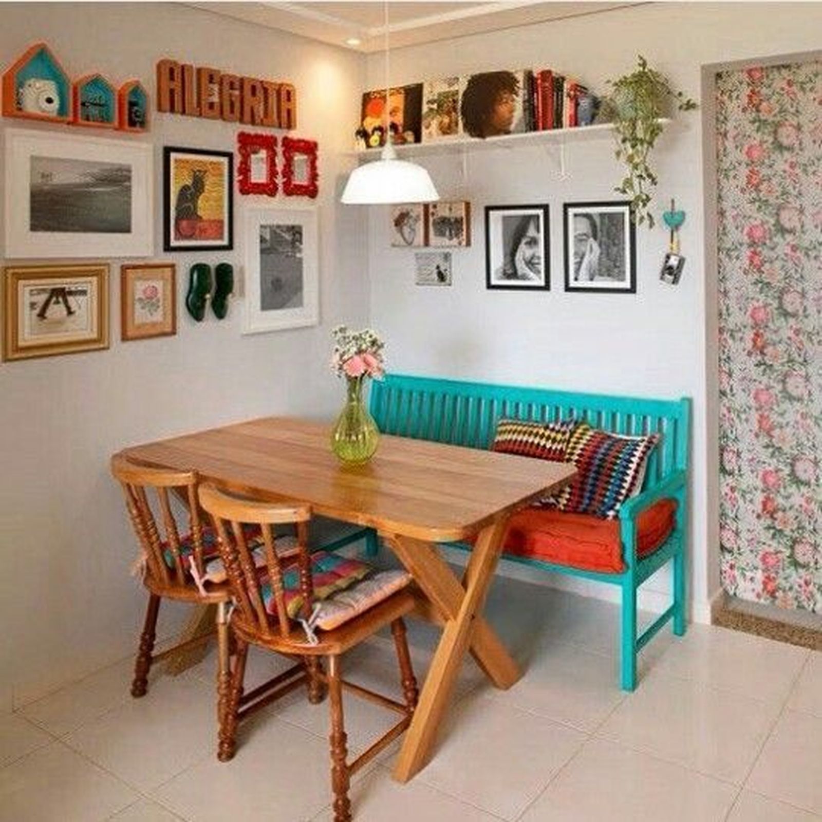 comedor con banca bohemio comedor con banca bohemio