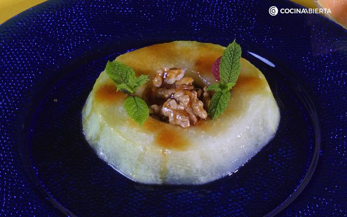 El melón también queda buenísimo cocinado