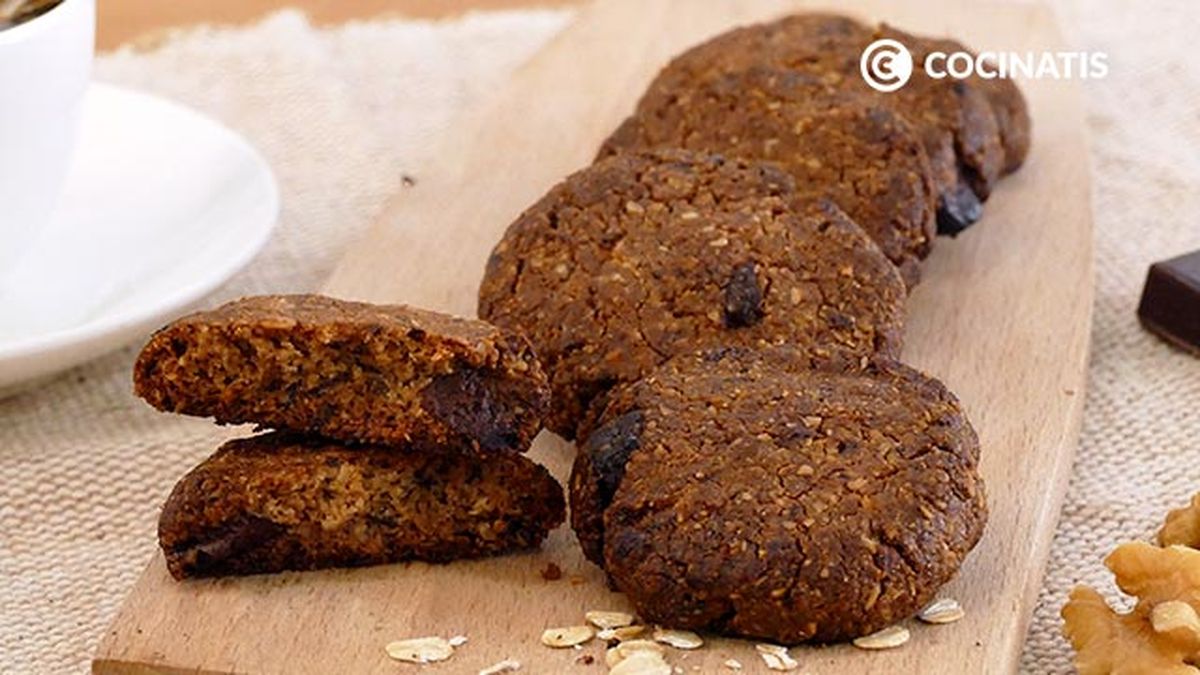 Receta de galletas de avena y nueces sin gluten   Paso 7