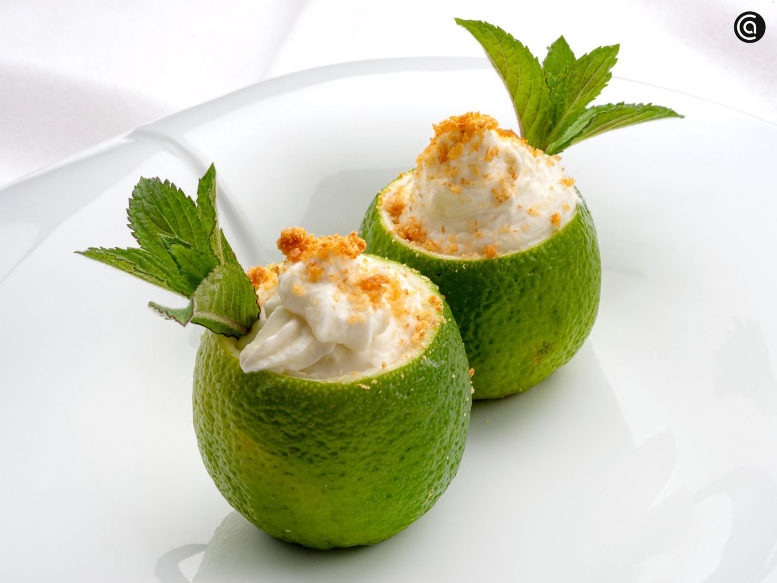 Mousse helada de lima limón, receta de Karlos Arguiñano