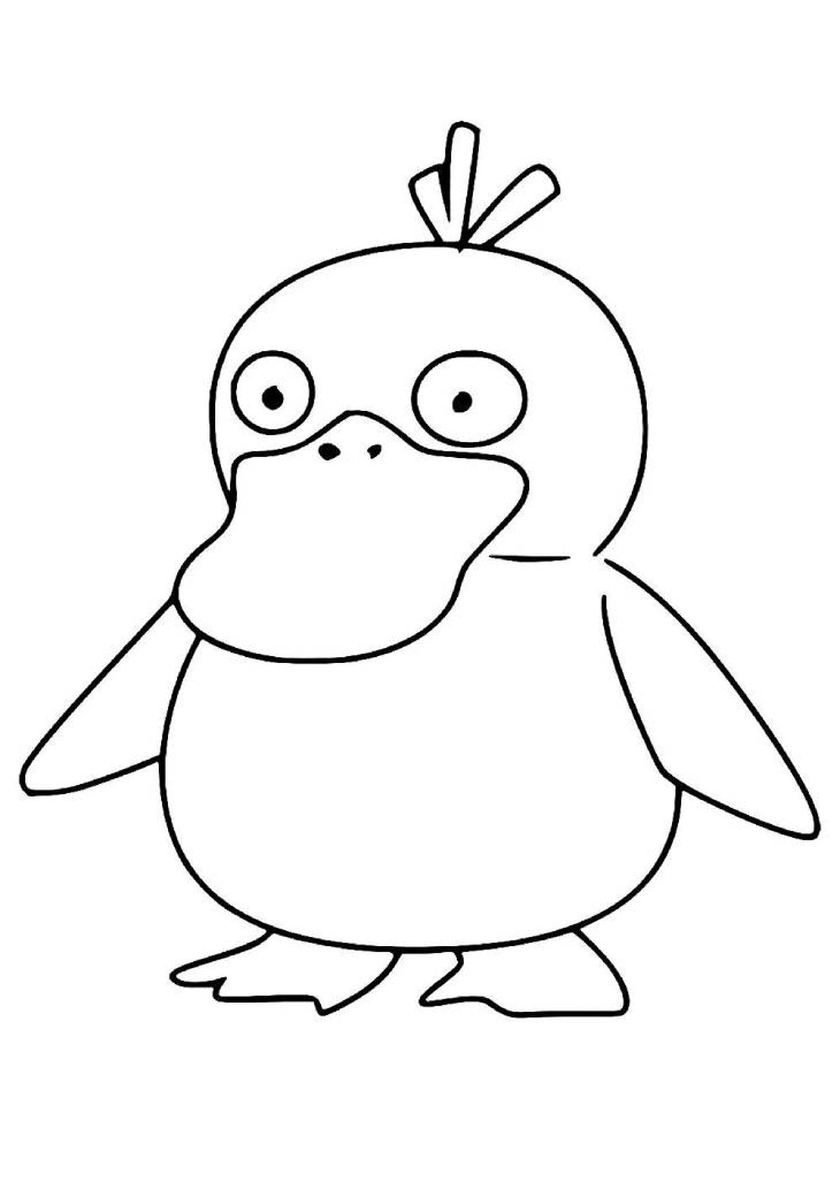 psyduck para pintar