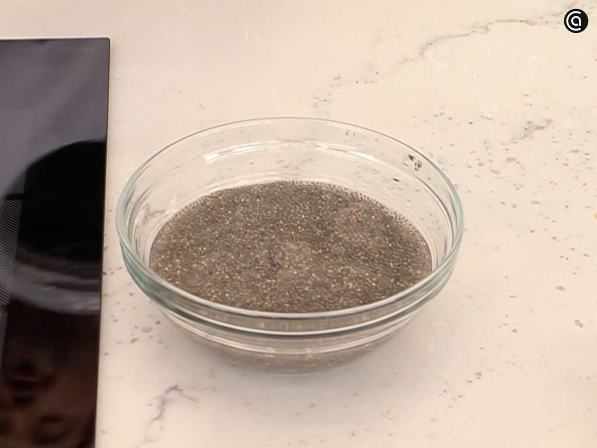 Hidrata las semillas de chía